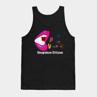 Unspoken Citizen Podcast logo Tank Top